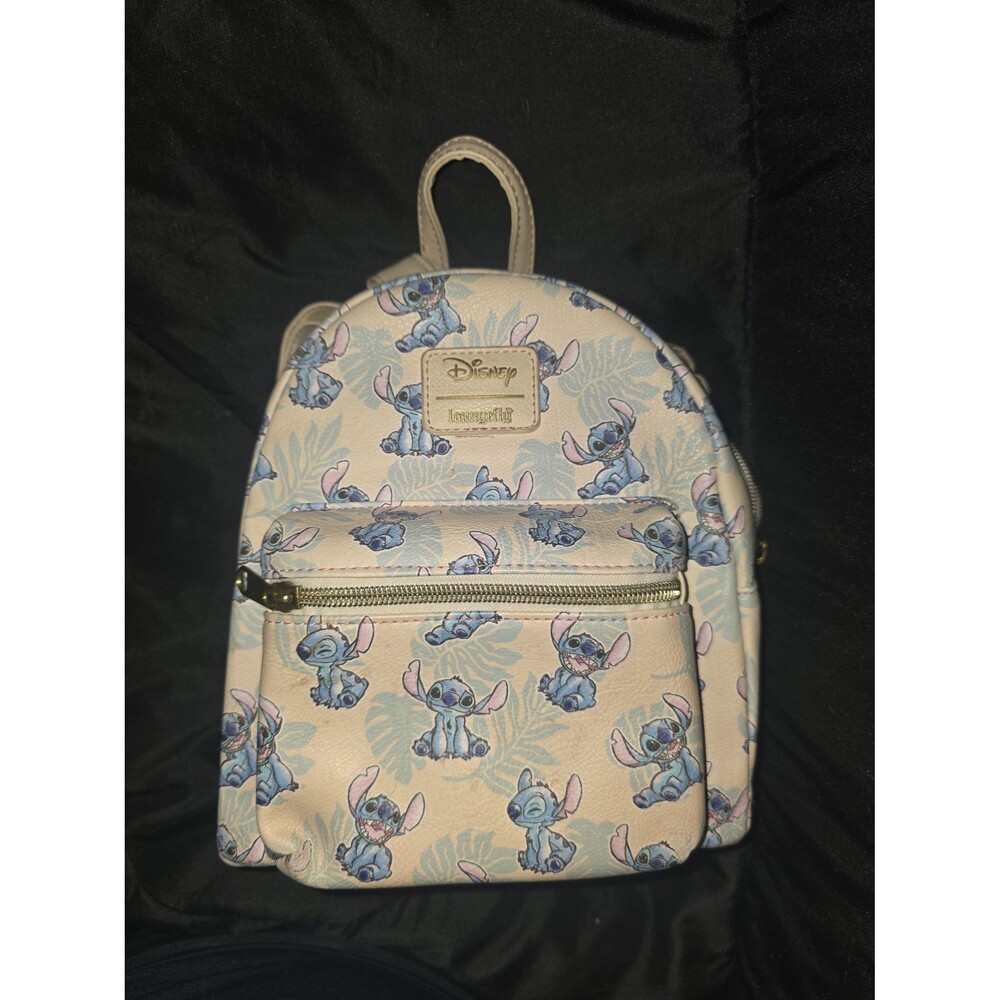 Loungefly Disney  Lilo and stitch mini backpack bookbag bag tote purse!